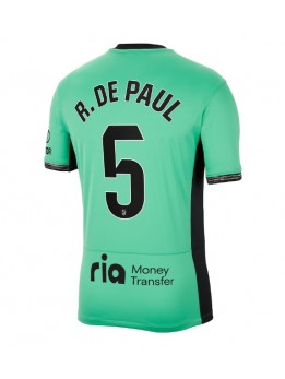 Atletico Madrid Rodrigo De Paul #5 Replika Tredje Kläder 2023-24 Kortärmad
